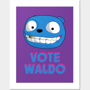 Black Mirror - Vote Waldo Posters and Art